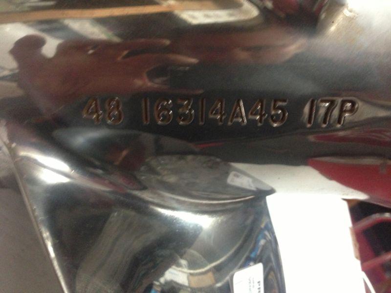 17 PITCH MERCURY VENGEANCE RIGHT HAND 3 BLADE STAINLESS STEEL BOAT PROP (D), US $290.00, image 3