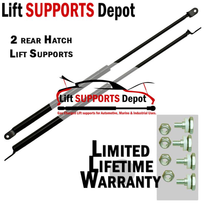 Qty (2) suzuki aerio 2002 to 2006 rear hatch, tailgate gas lift support kit