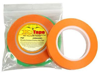 K-tape 1/2" x 60 yd orange fine line masking roll-auto