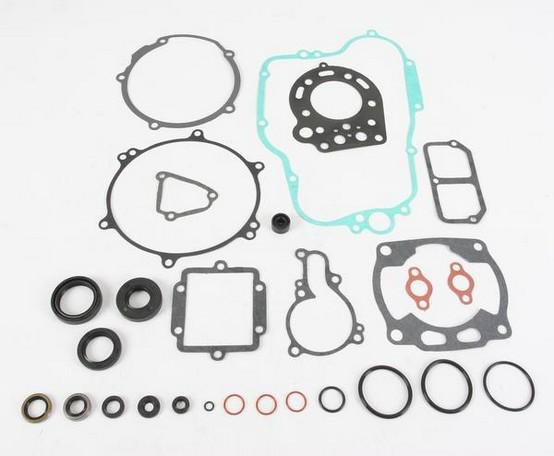 Moose racing comp gasket kit w/oil seal for kawasaki kx-125 90-91