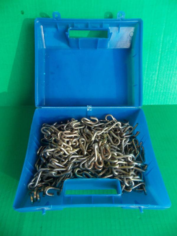 Snow chains glacier pl-1142 twist link class s car tire pair with case