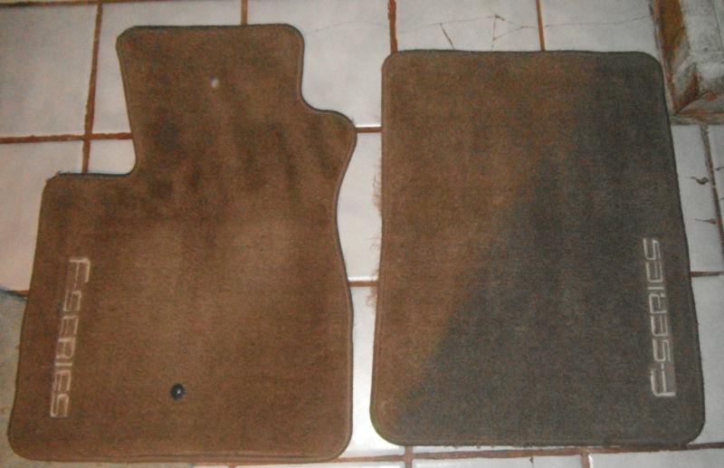 1992-2004 ford f-150 f series oem front floor mats (w/ logo) mopar low price