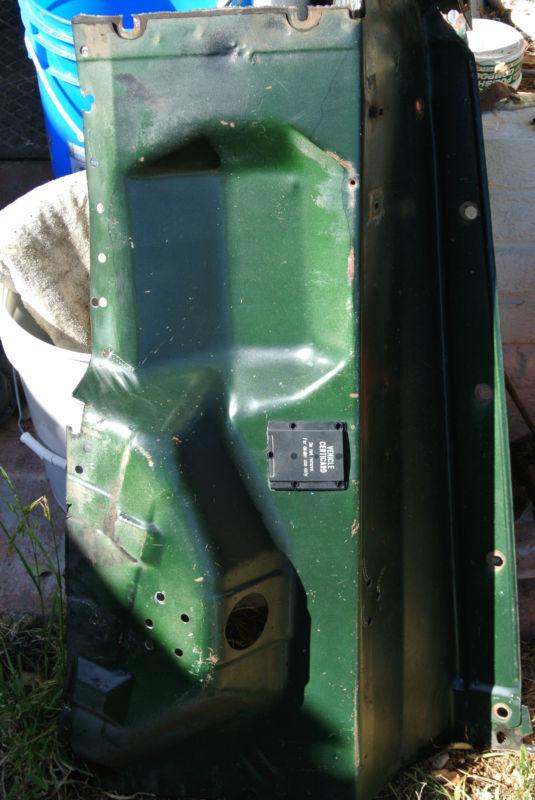 1966 plymouth barracuda right inner fender valiant dart mopar certicard 63 64 65