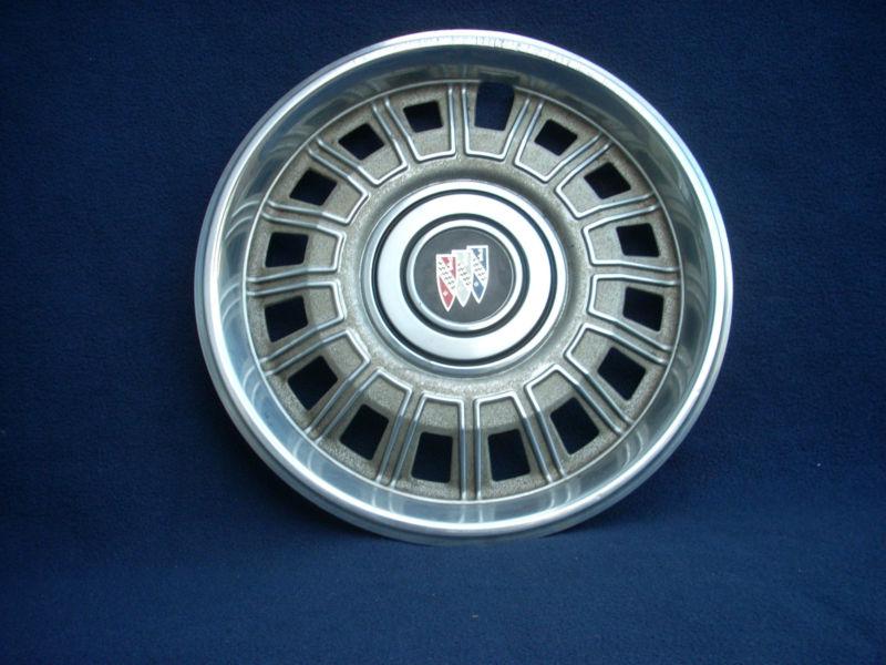 Vintage buick gm auto car 14 3/8" replacement aluminum wheel cover hub cap