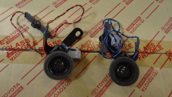 01-05 set lt-rt lexus gs300 gs430 mark levinson speaker door driver tweeter 