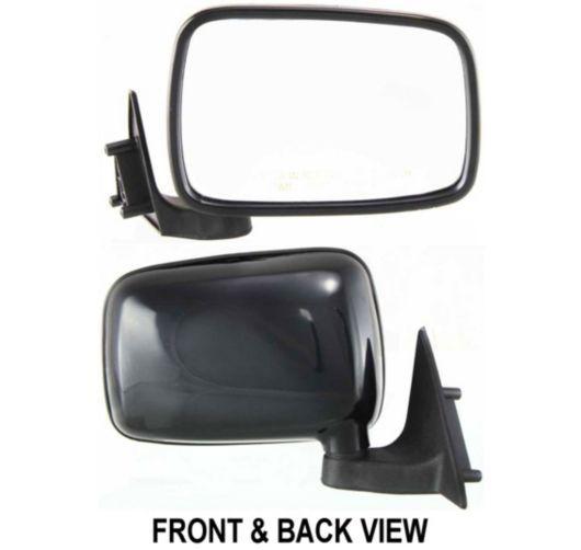 New passengers side view mirror glass housing assembly 86-93 mazda pickup truck