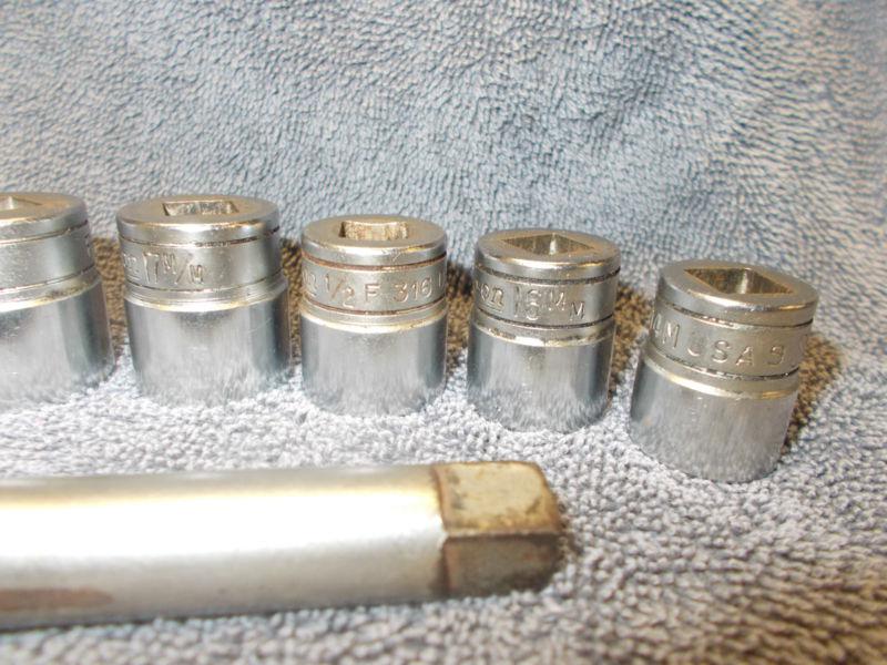 Vintage Snap On Ratchet and Sockets, US $9.99, image 4