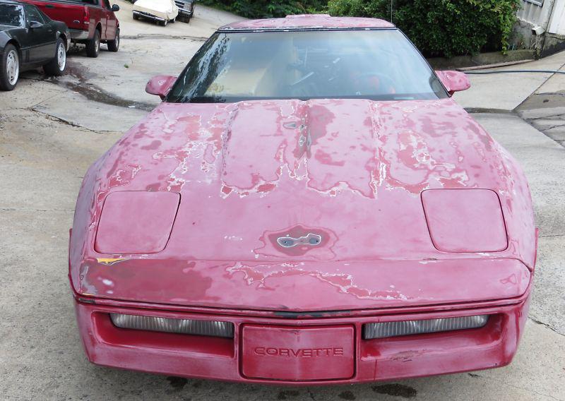 Purchase 19851991 CORVETTE C4 HOOD GOOD CONDITION TPI TUNED PORT