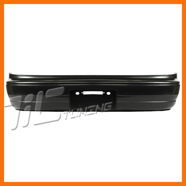 Rear bumper raw black facial cover fascia plastic 92-96 toyota camry 2/4dr base