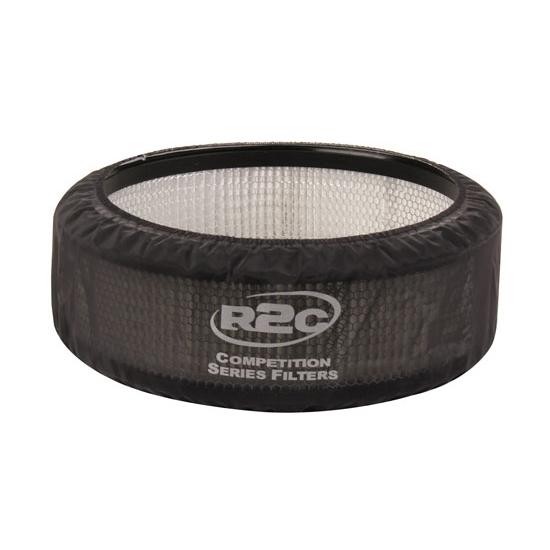 New r2c performance 0210a2 black 5" competition series oversize pre-filter