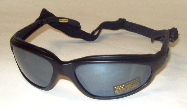 Chopper biker smoke sunglasses goggles uv protection