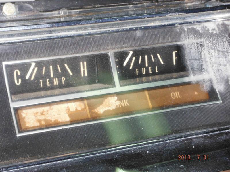 Purchase 1963 Cadillac Complete Dash Instrument Cluster Delco Radio