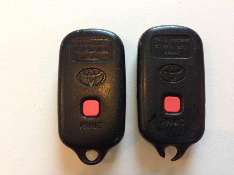 LOT OF 2 TOYOTA KEY LESS ENTRY 4RUNNER SEQUOIA RAV4 Highlander 04-09 REMOTE OEM, US $59.99, image 6