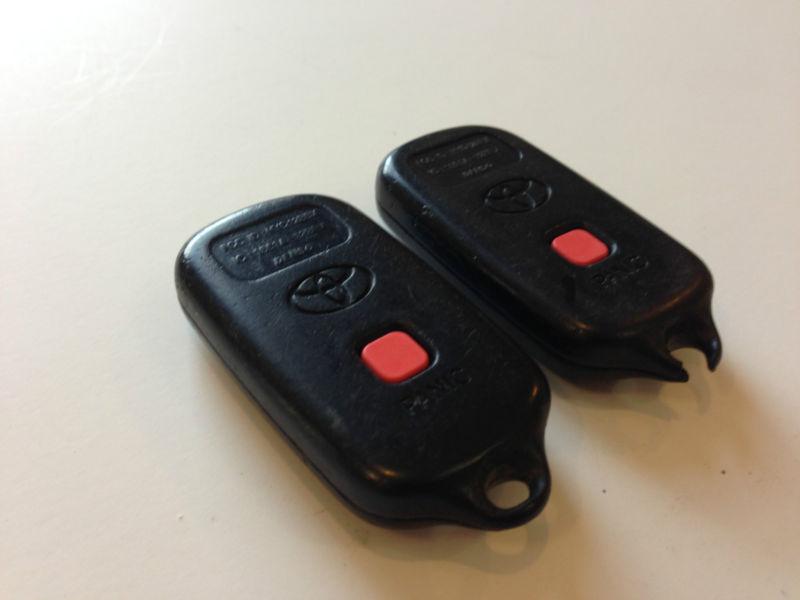LOT OF 2 TOYOTA KEY LESS ENTRY 4RUNNER SEQUOIA RAV4 Highlander 04-09 REMOTE OEM, US $59.99, image 7