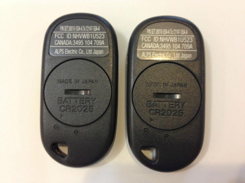 EXCELLENT CONDITION LOT OF 2 HONDA KEY LESS REMOTE 01-06 CIVIC PILOT ELEMENT, US $89.99, image 6