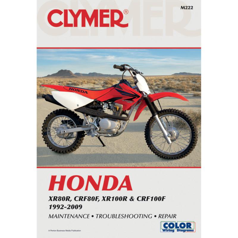Clymer m222 repair service manual honda xr80r 1992-2009