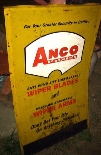 Vintage ANCO wiper Sign. Part of anti wind-lift blade And arm display, US $40.00, image 3