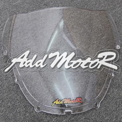 Double bubble clear windshield motorcycle windscreen for cbr600 f4 99-00 