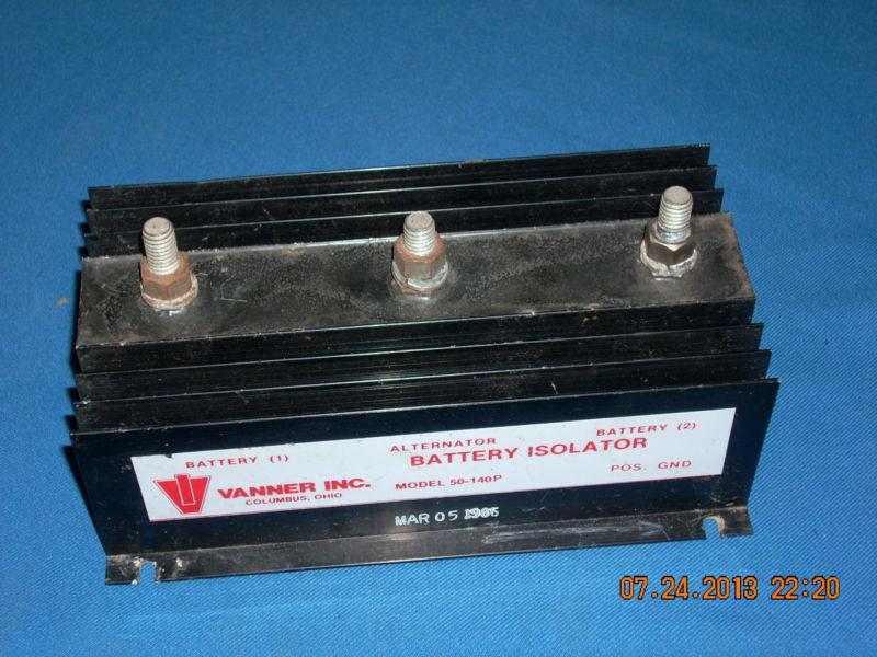 Vanner battery isolator model 50-140p