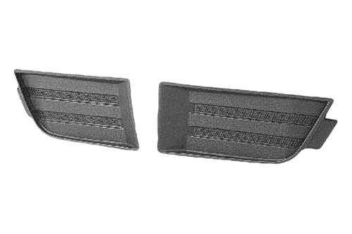 Replace fo1039110 - ford edge front passenger side bumper fog light hole insert