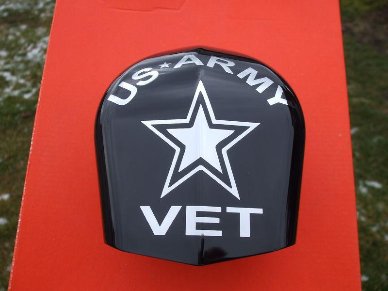 Harley horn  cover ( us* army )  touring, softail,sportster, custom made