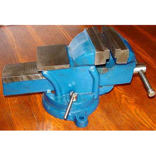 New 5" bench vise/anvel w/ swivel base heavy duty 