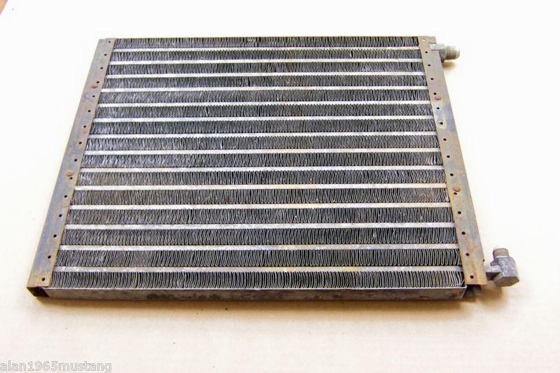 (j5) used oem 1965 1966 ford mustang with a/c condenser v8 or 6 cyl