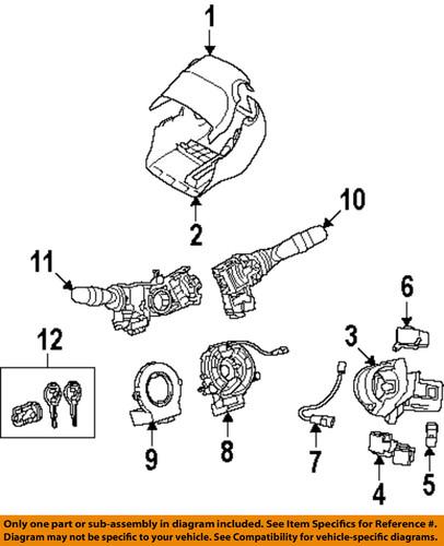 Gm oem 94857233 switch, ignition starter/ignition starter switch