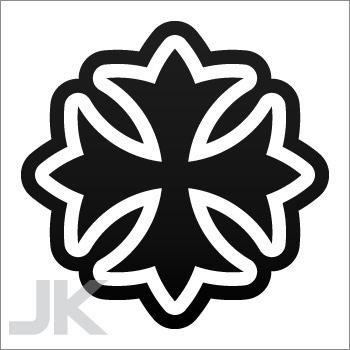 Decal sticker cross faith symbol church holy saint christ religion 0502 ac636