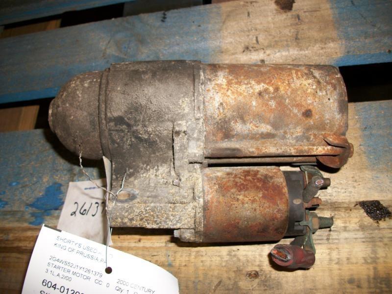 97 98 99 00 01 02 03 04 05 century starter motor 3.1l 319664