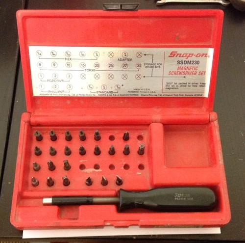 Snap-On Magnetic Screwdriver Set, SSDM230, SSDM41, US $59.95, image 2