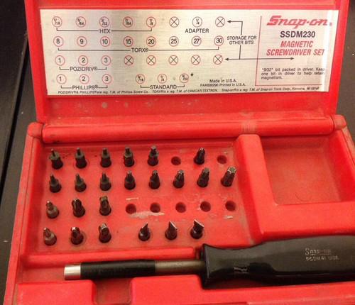 Snap-On Magnetic Screwdriver Set, SSDM230, SSDM41, US $59.95, image 3