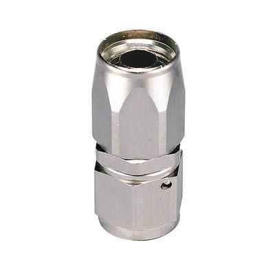 Summit 220090n hose end straight -10 an hose to female -10 an nickle plated ea