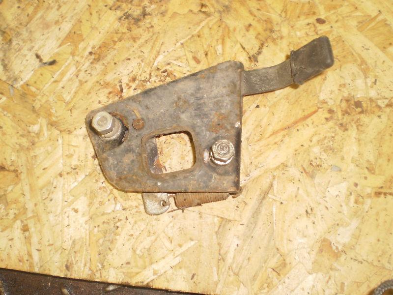 Harley davidson 1974 rapido 175 seat pan latch *