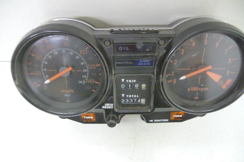 #3249 honda cb900 super sport speedometer / tachometer / instrument cluster