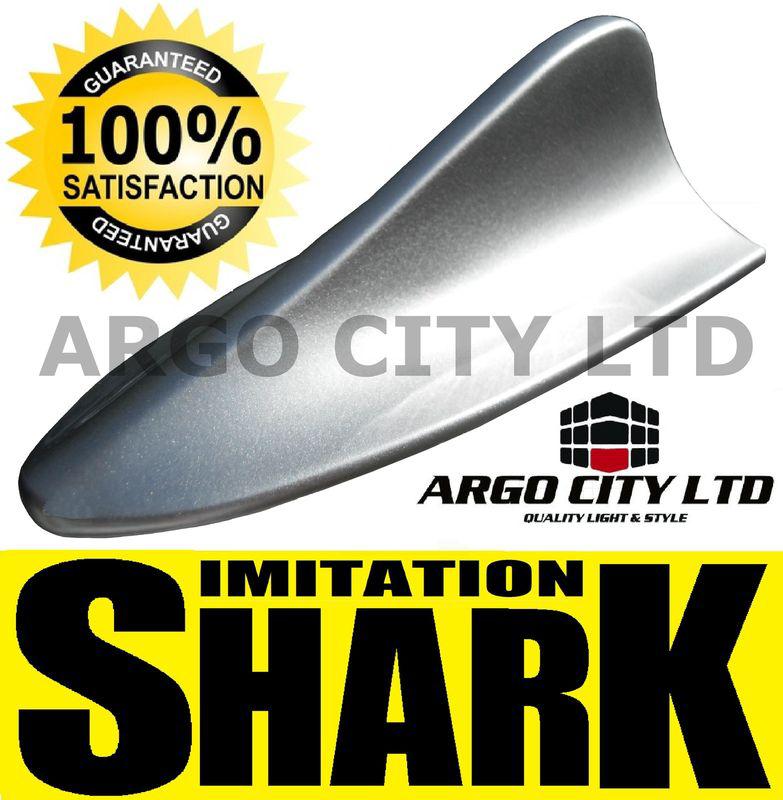Imitation shark fin aerial silver volvo c30 s40 v50 s60