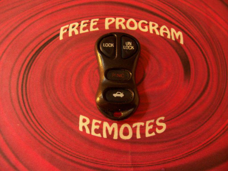 Keyless remote 95-97 mercury grand marquis ford crown victoria lhj002