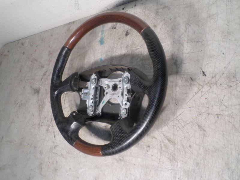 00 01 02 03 04 subaru legacy outback leather woodgrain steering wheel limited 
