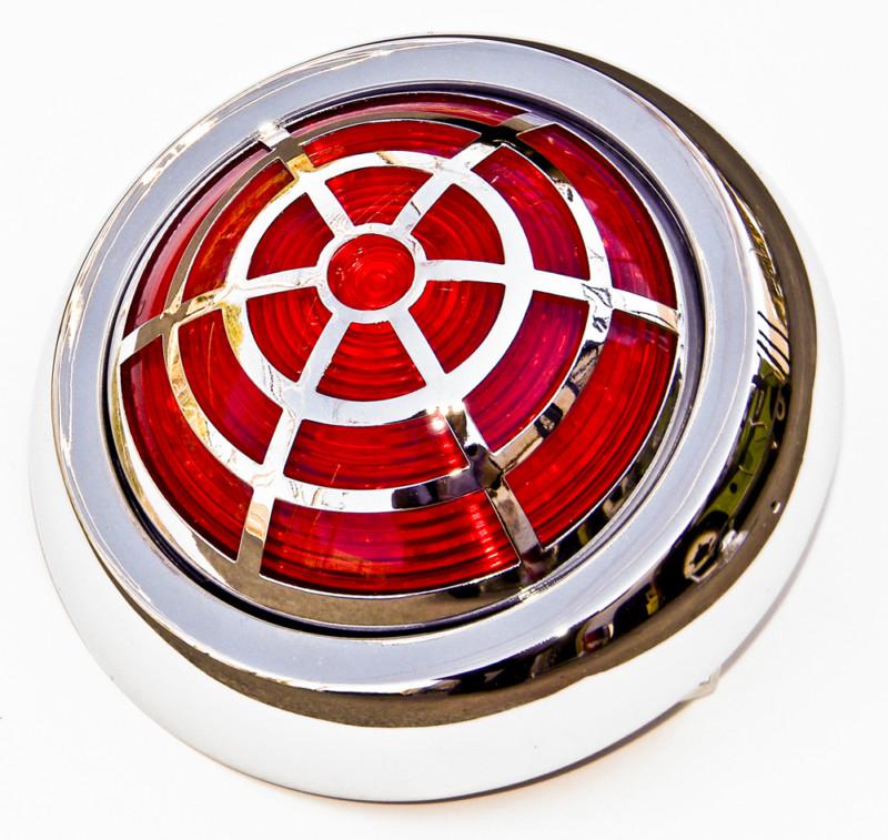 PONTIAC SPIDER VTG STYLE LED TAIL LIGHT ASSEMBLY BEZEL LENS RAT HOT ROD CUSTOM, US $54.98, image 2