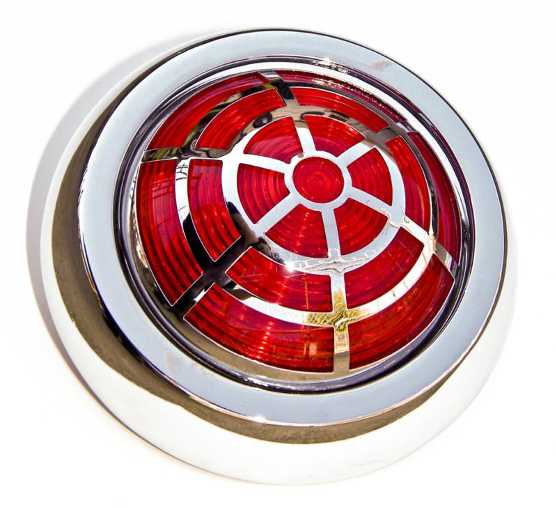PONTIAC SPIDER VTG STYLE LED TAIL LIGHT ASSEMBLY BEZEL LENS RAT HOT ROD CUSTOM, US $54.98, image 4