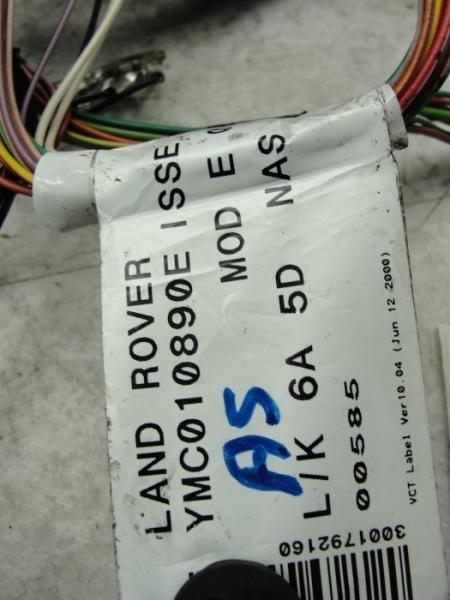 02 2003 FREELANDER COMPLETE MAIN BODY WIRE WIRING HARNESS CABLE CONNECTOR PLUGS, US $199.99, image 6