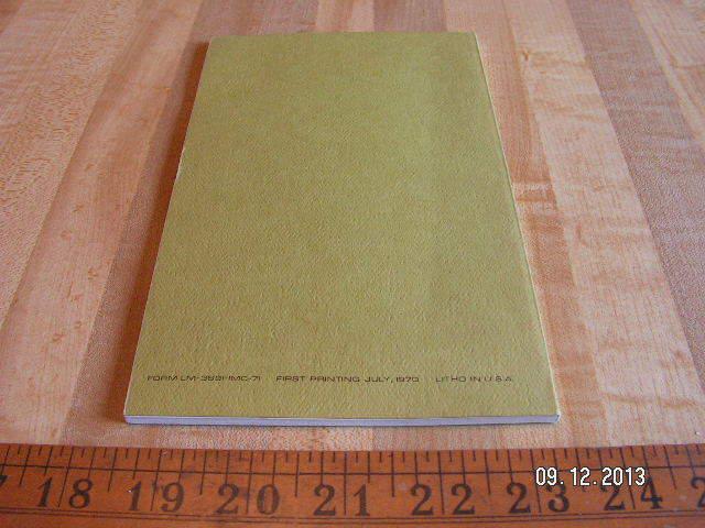 1971 Mercury Montego ORIGINAL Owner's / Owners Manual, US $19.99, image 2