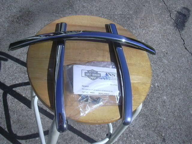 New chrome windshield trim kit oem #58309-95 fits xl / fxd / fxr / fxsts models