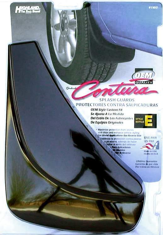 2008-2013 avenger front & rear pairs molded contura splash guards mud flaps