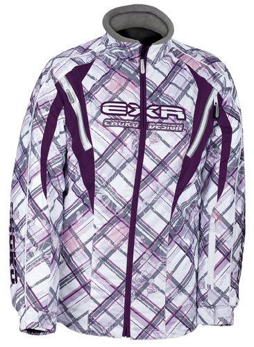 Choko women's exr snowmobile jacket lavender flower x-large