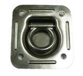 D-ring recessed floor ring tie down, stainless steel . 