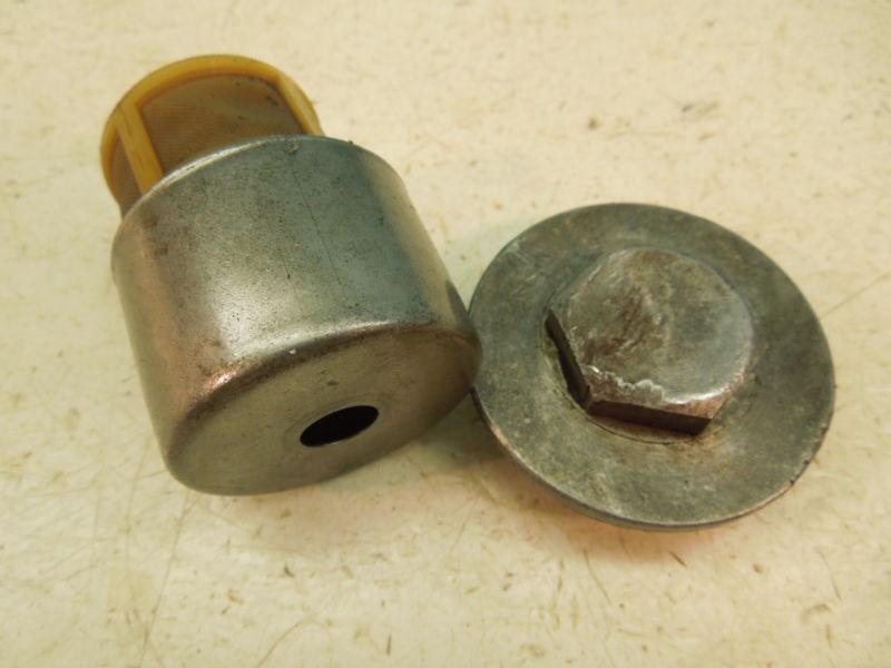 1973 harley aermacchi sprint sx350 sx 350 *372 drain plug