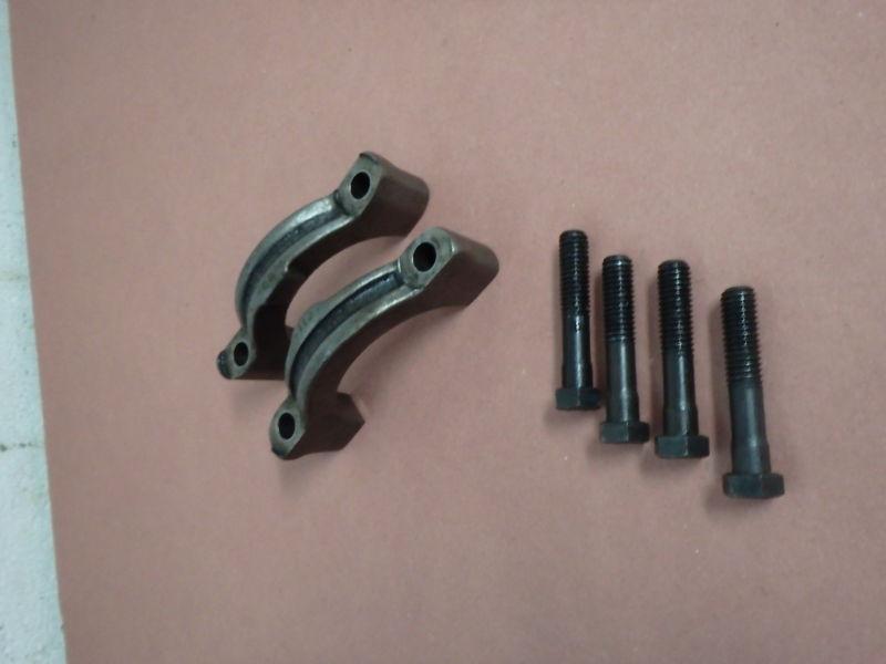 Purchase Chevy Rear Axle Differential Carrier Bearing Caps Pair 7.5" 10