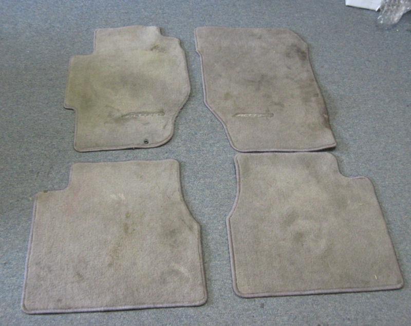 Purchase 98 99 00 01 02 Honda Accord Factory Floor Mats full set OEM in