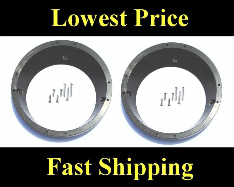 Harley davidson ultra road glide 5.25" to 6.5" aftermarket speaker adapter rings